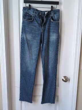 Zara Light Blue High-Rise Jeans